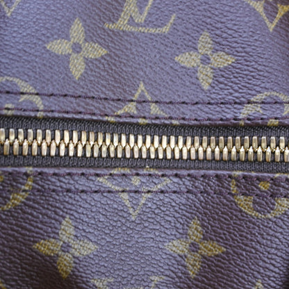 Louis Vuitton Keepall Bandouliere Bag Monogram Canvas, Brown, Canvas, Travel Bag