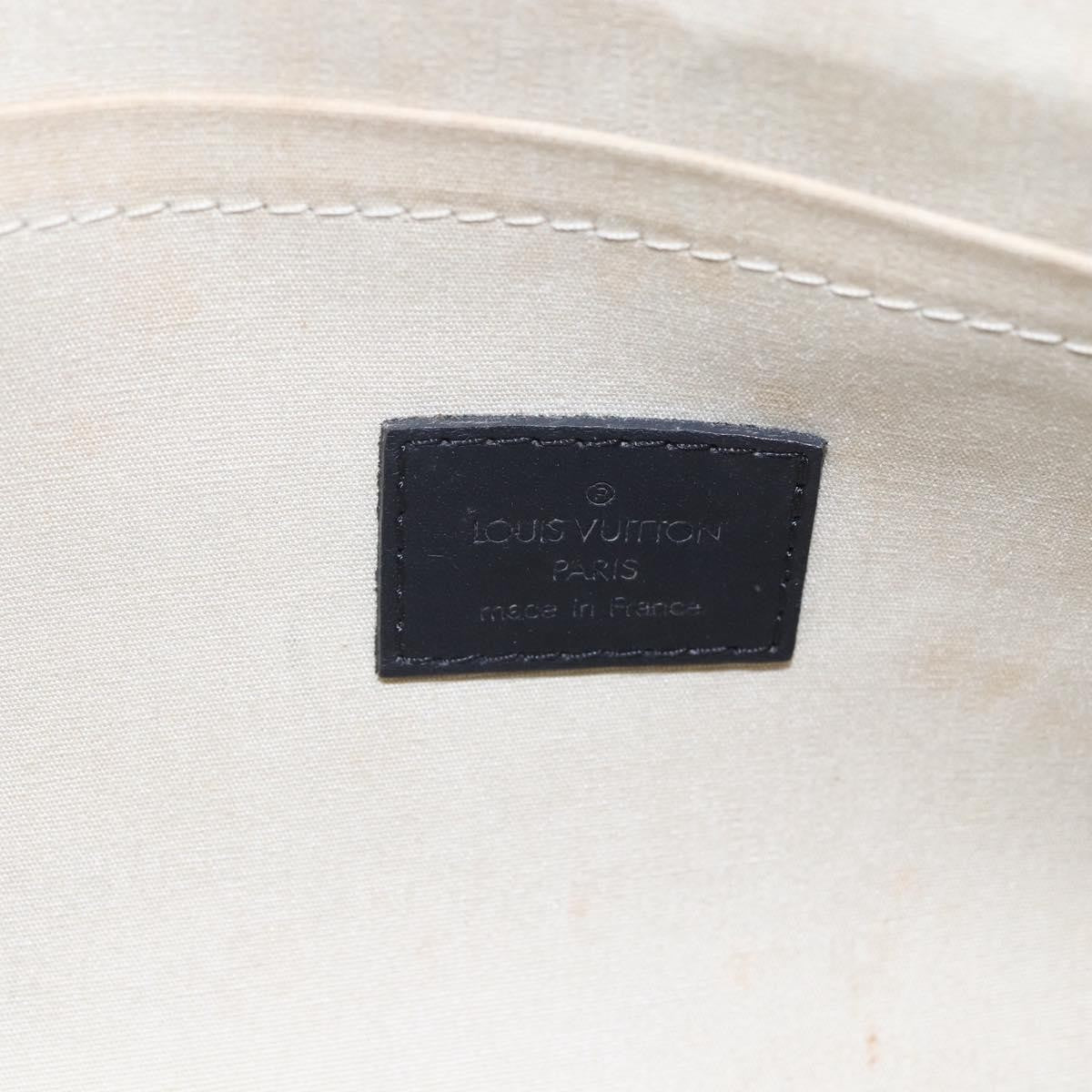 Louis Vuitton Lucille Handbag Mini Lin, BLUE, CANVAS, Handbag