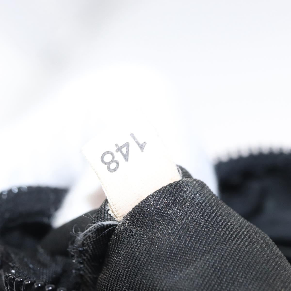 Prada Front Pocket Messenger Bag Tessuto, BLACK, NYLON, Shoulder bag