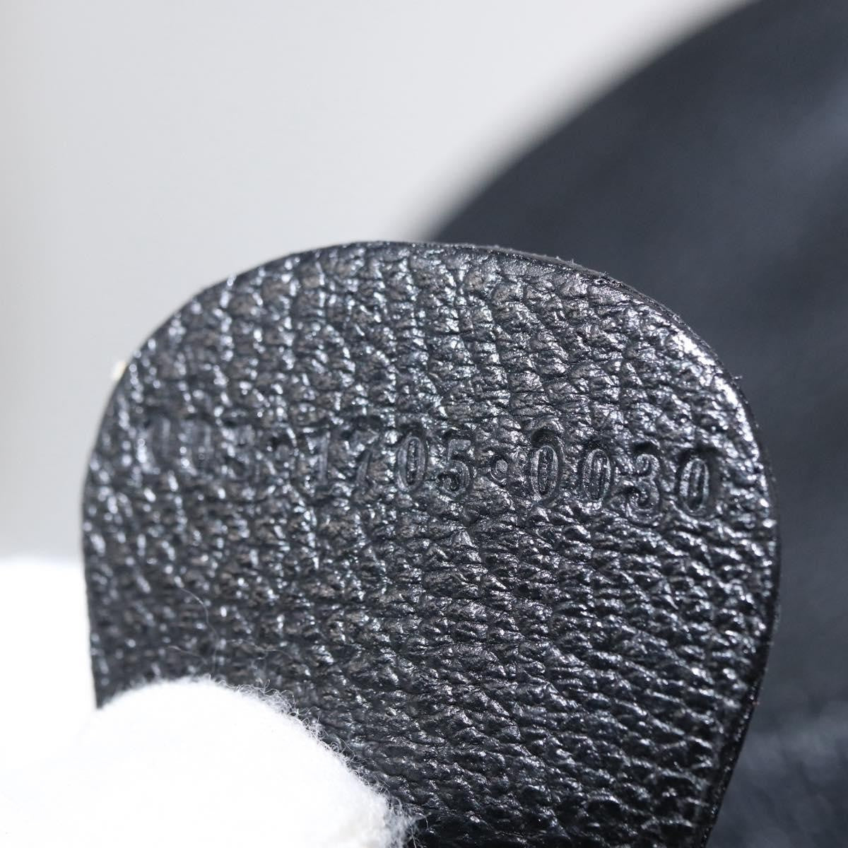 Gucci Vintage Bamboo Backpack Suede, BLACK, SUEDE, Backpack