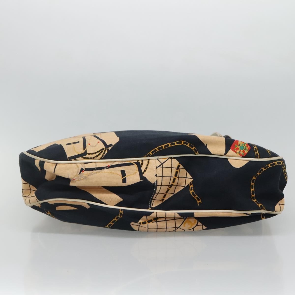 Chanel Mademoiselle Tote Canvas, NAVY, CANVAS, Tote bag