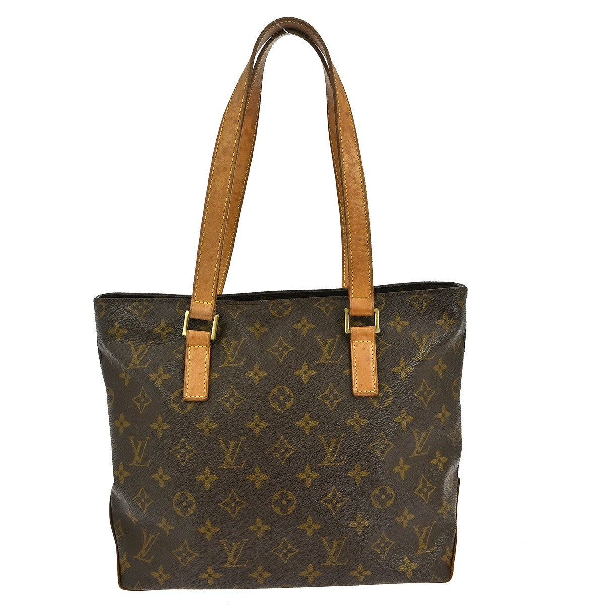 Louis Vuitton Cabas Piano Monogram Canvas, BROWN, CANVAS, Tote bag