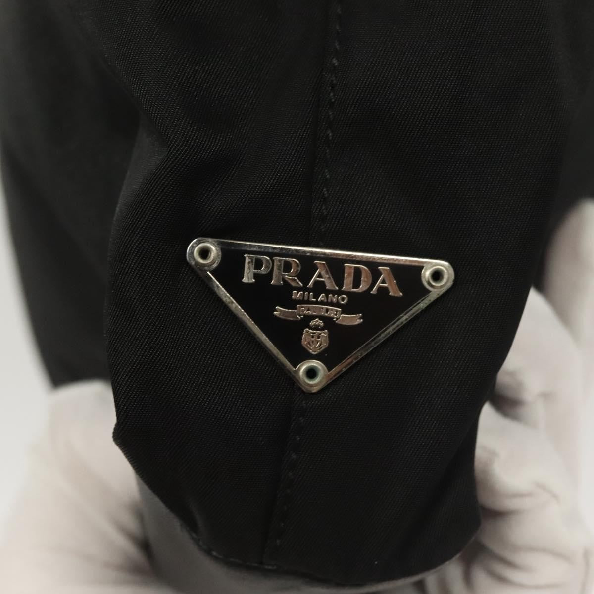 Prada Vintage Handbag Tessuto, BLACK, NYLON, Handbag