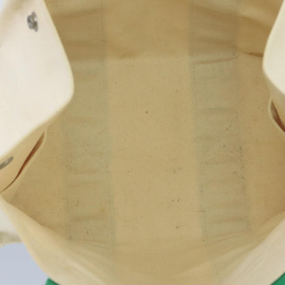 Hermes Bora Bora Tote Toile, GREEN, CANVAS, Tote bag