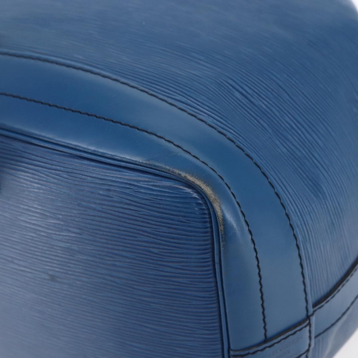 Louis Vuitton Noe Handbag Epi Leather, BLUE, LEATHER, Shoulder bag