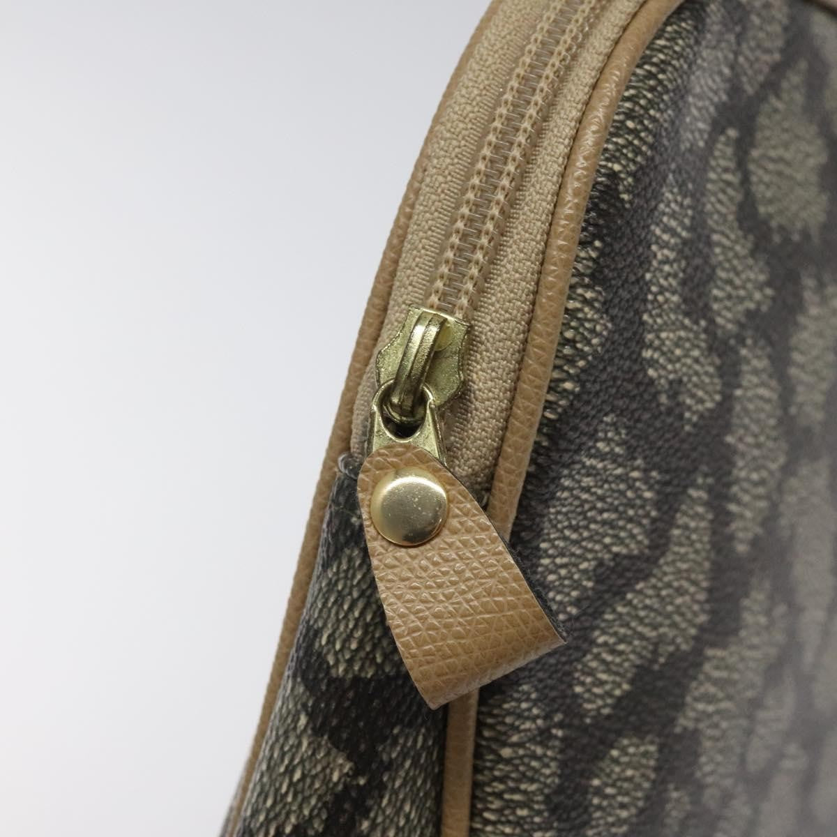 Saint Laurent Vintage Clutch PVC, BROWN, PVC, Clutche & pouche