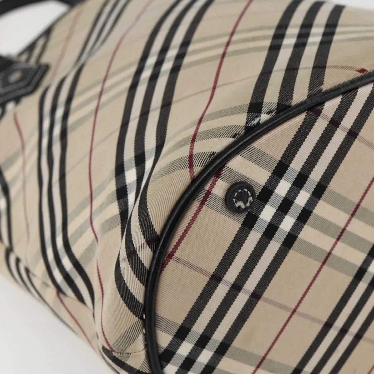 Burberry Nova Check Tote canvas check pattern, BEIGE, CANVAS, Tote bag