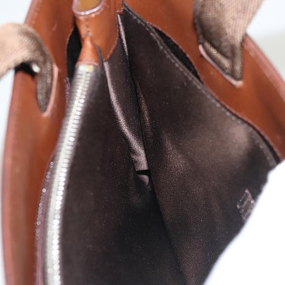 Prada Vintage Handbag Leather, BROWN, LEATHER, Handbag