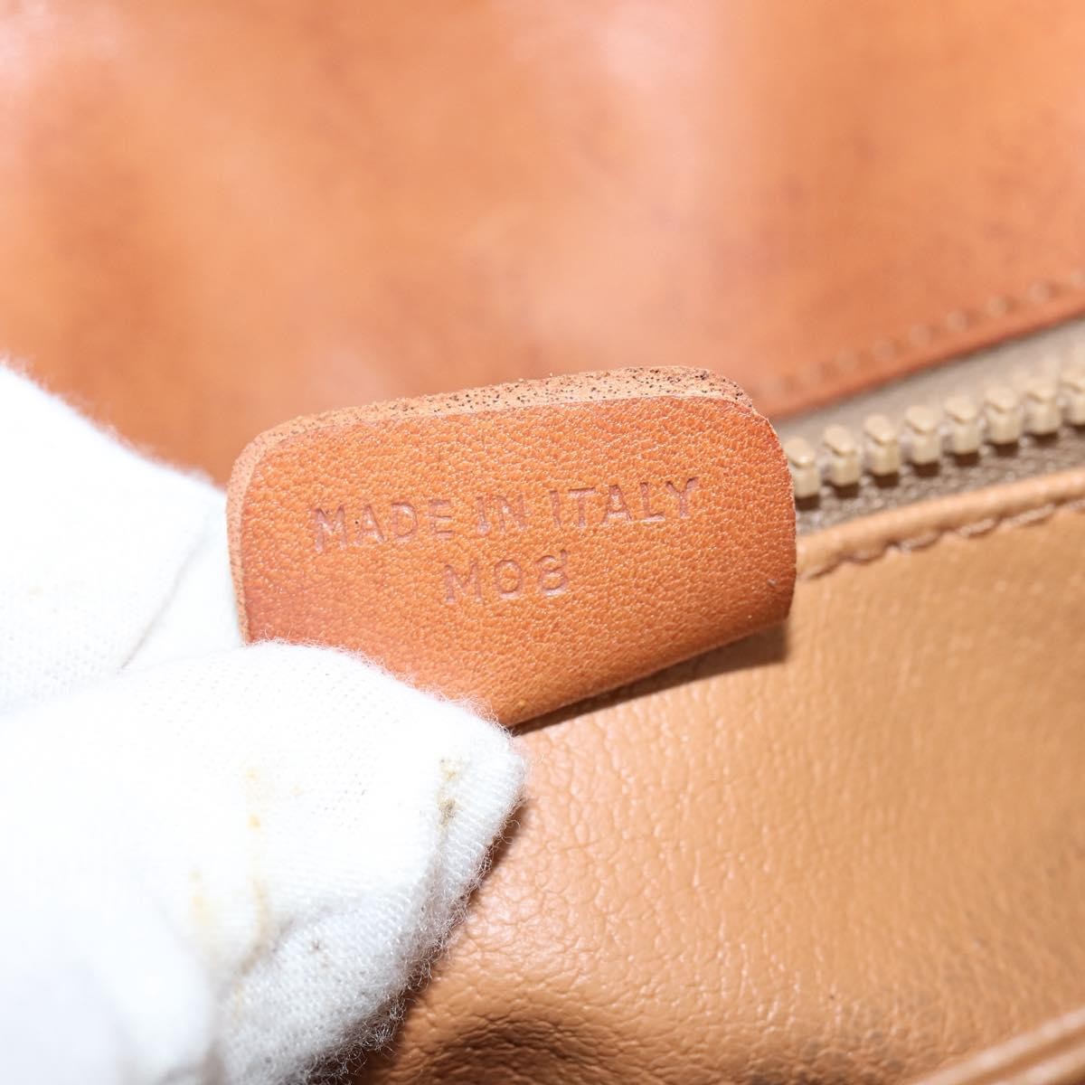 Celine Macadam Shoulder Bag PVC Leather, BROWN, PVC, Shoulder bag