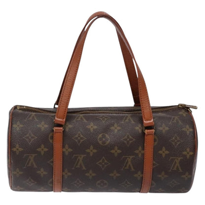 Louis Vuitton Papillon Handbag Monogram Canvas, BROWN, CANVAS, Handbag