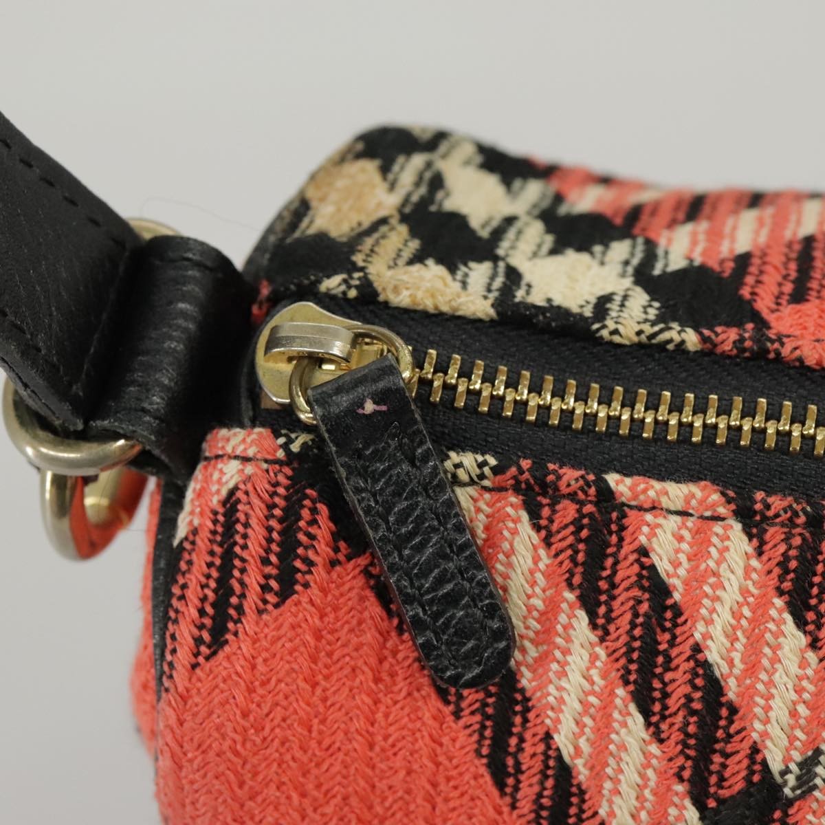 Burberry Nova Handbag Canvas, RED, CANVAS, Handbag