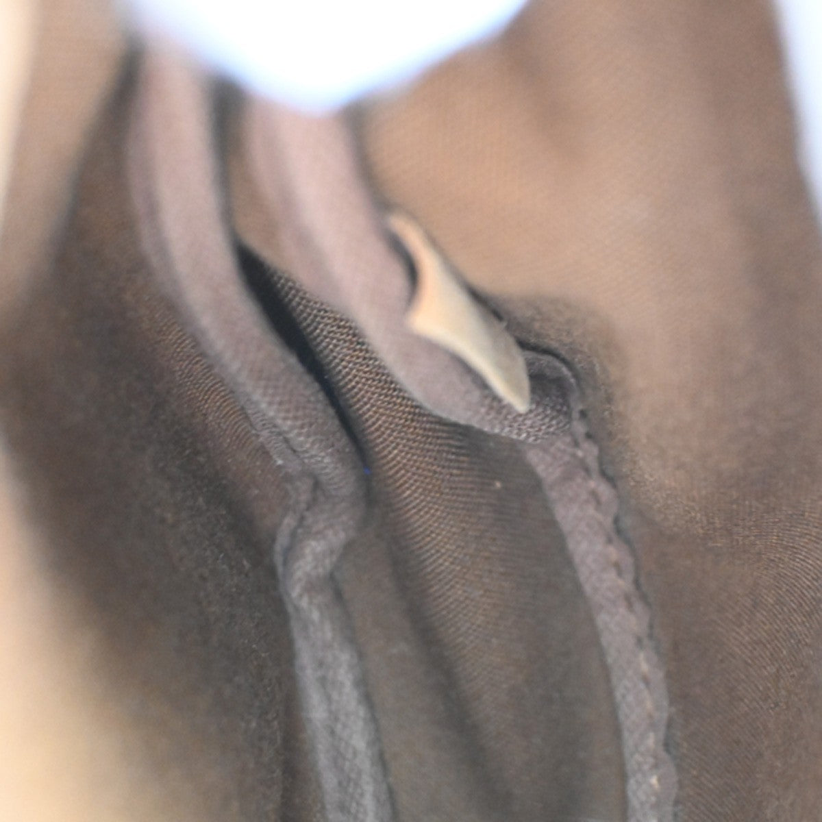 Louis Vuitton Saumur Handbag Monogram Canvas, BROWN, CANVAS, Shoulder bag