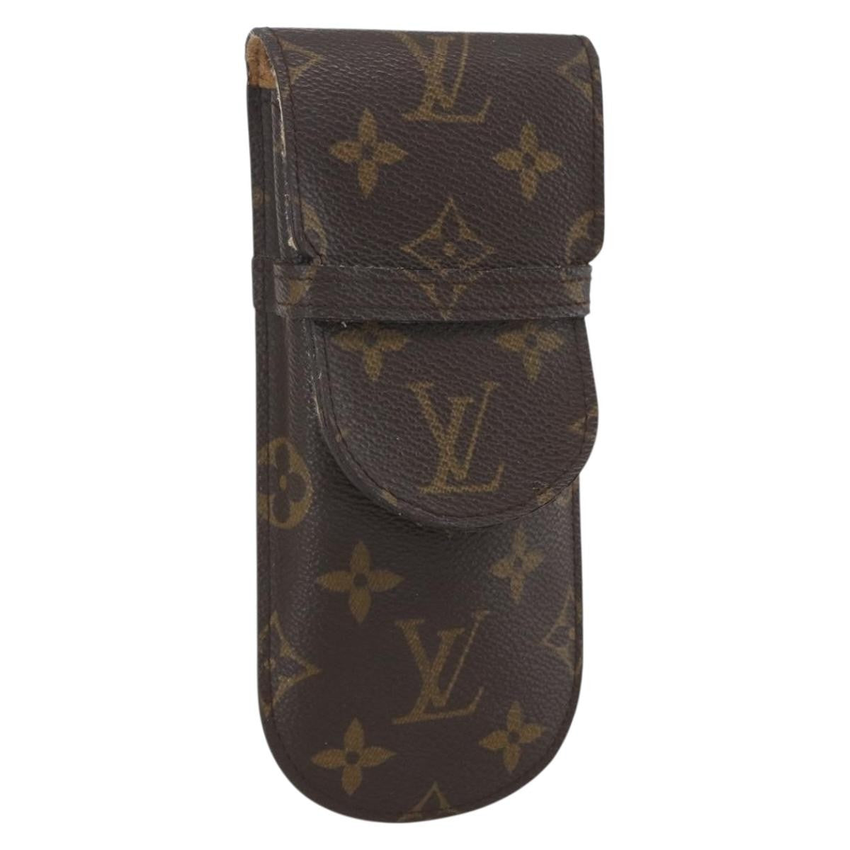 Louis Vuitton Etui à lunette Canvas, BROWN, CANVAS, Wallets