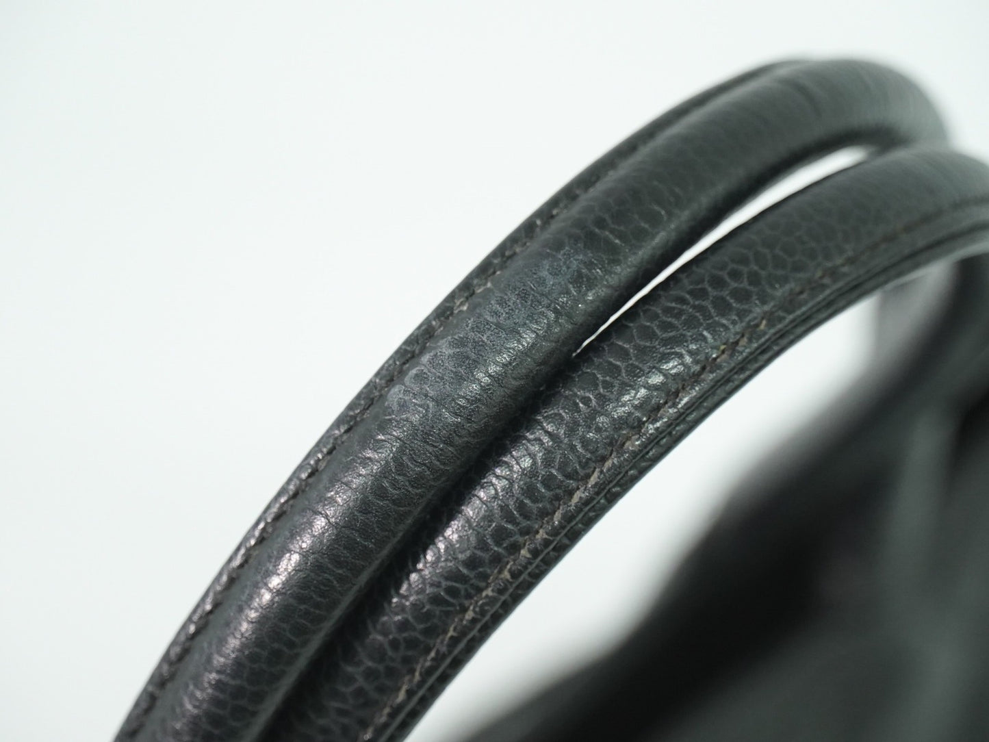 Chanel Medallion Tote Quilted Caviar, BLACK, LEATHER, Tote bag