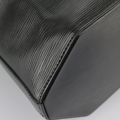 Louis Vuitton Vintage Sac d'Epaule Handbag Epi Leather, BLACK, LEATHER, Handbag