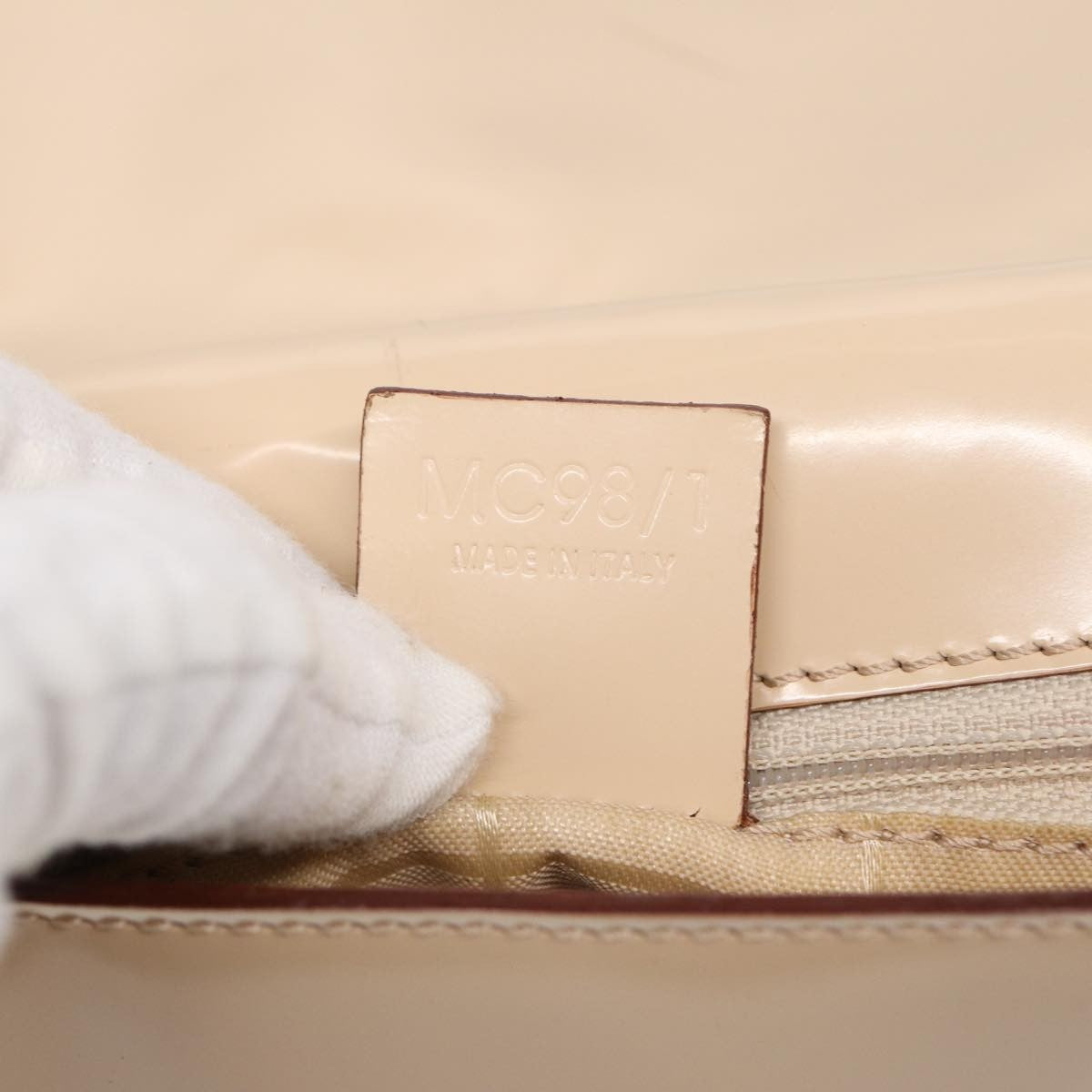 Celine Shoulder Bag Nylon, BEIGE, NYLON, Shoulder bag