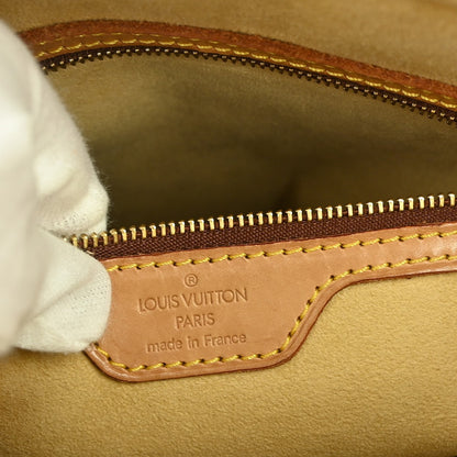 Louis Vuitton Looping Handbag Monogram Canvas, BROWN, CANVAS, Handbag