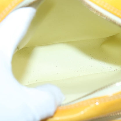 Louis Vuitton Wooster Handbag Monogram Vernis, YELLOW, PATENT_LEATHER, Handbag