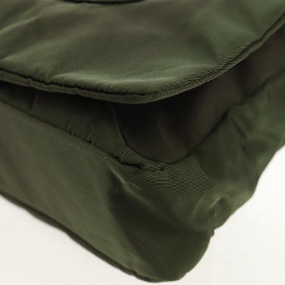 Prada Vintage Shoulder Bag Tessuto, KHAKI, NYLON, Shoulder bag