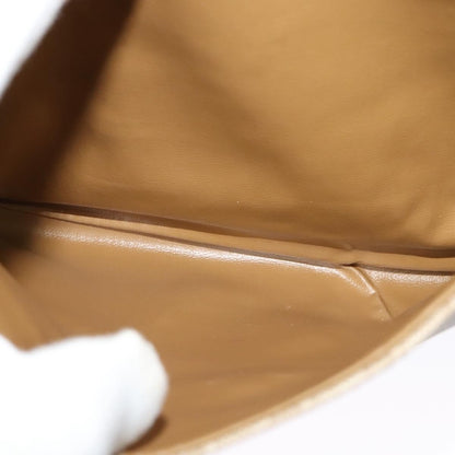 Celine Macadam Shoulder Bag Canvas, BEIGE, CANVAS, Shoulder bag