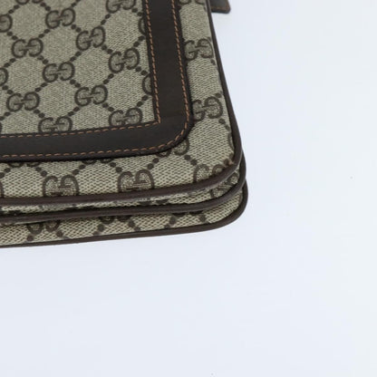 Gucci Ophidia Zip Shoulder Bag GG Coated Canvas, BEIGE, CANVAS, Shoulder bag