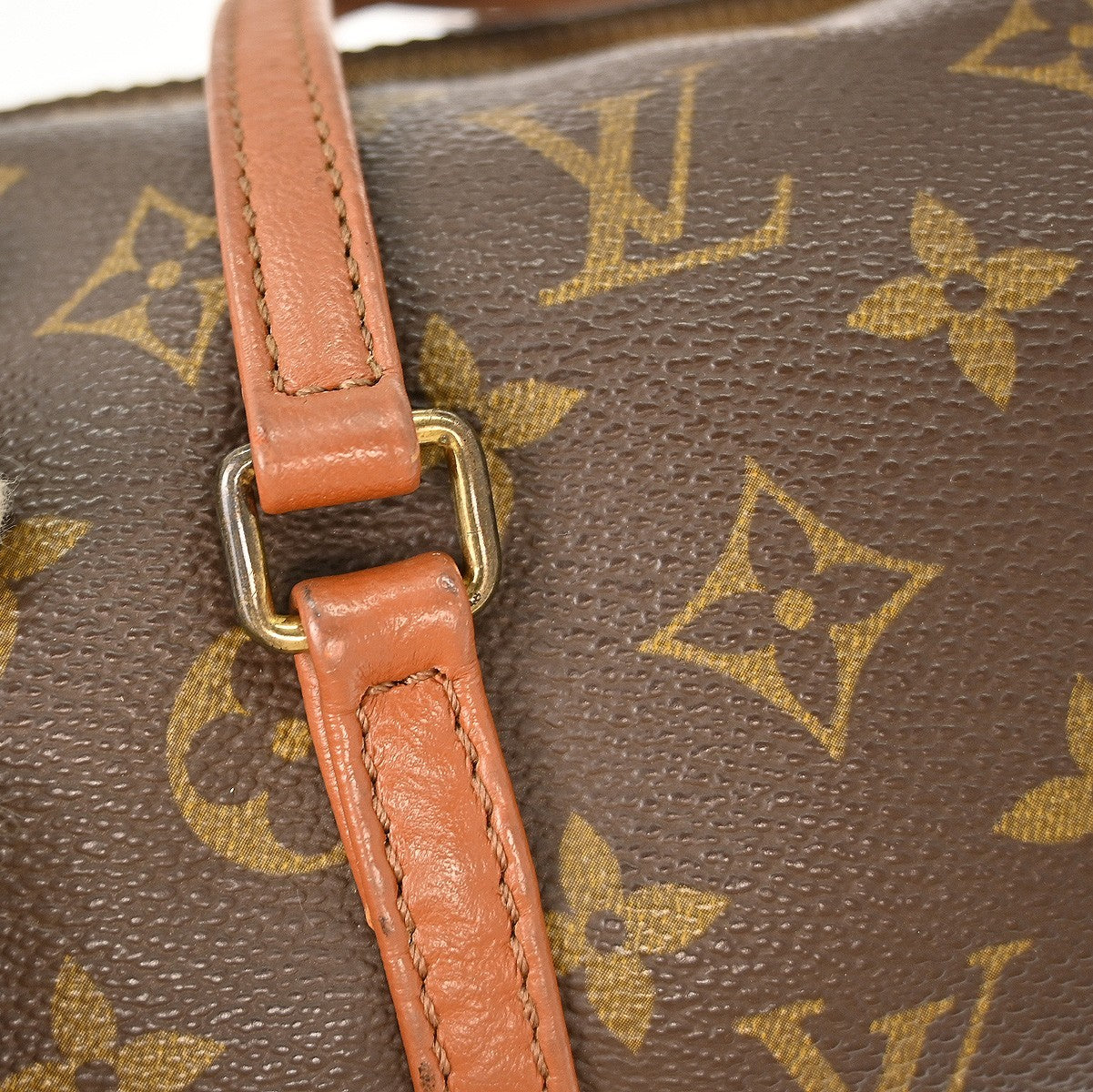 Louis Vuitton Papillon Handbag Monogram Canvas, BROWN, CANVAS, Handbag