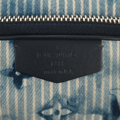 Louis Vuitton Outdoor Pouch Limited Edition Monogram Watercolor Stripes Denim, BLUE, CANVAS, Clutche & pouche
