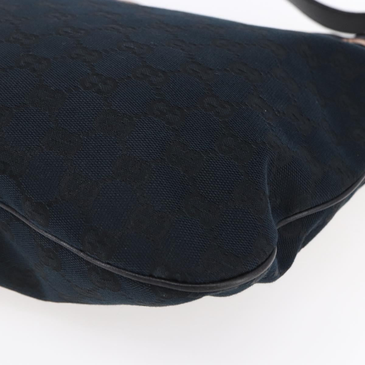 Gucci Positano Hobo GG Canvas, BLACK, CANVAS, Shoulder bag