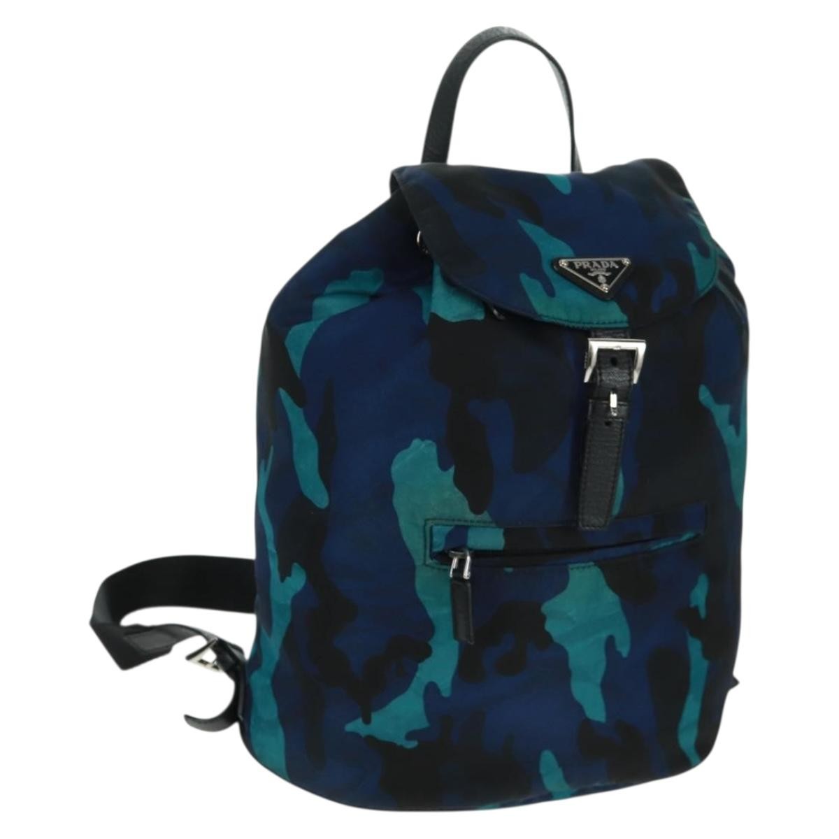 Prada Camouflage Backpack Tessuto, MULTICOLOUR, NYLON, Backpack