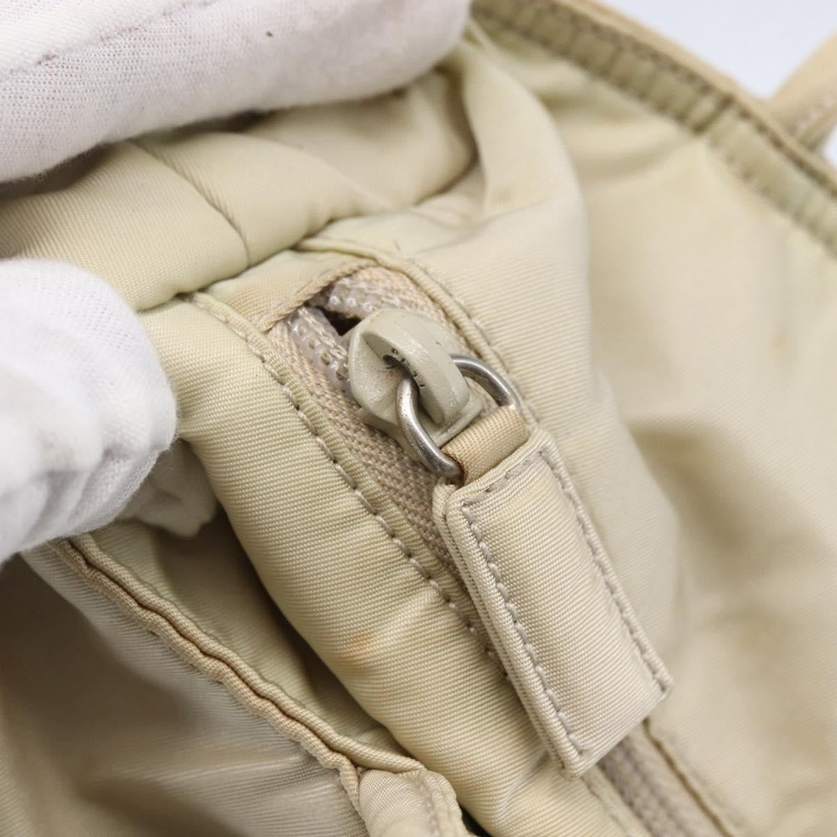 Prada Vintage Tote Tessuto, SILVER, NYLON, Tote bag