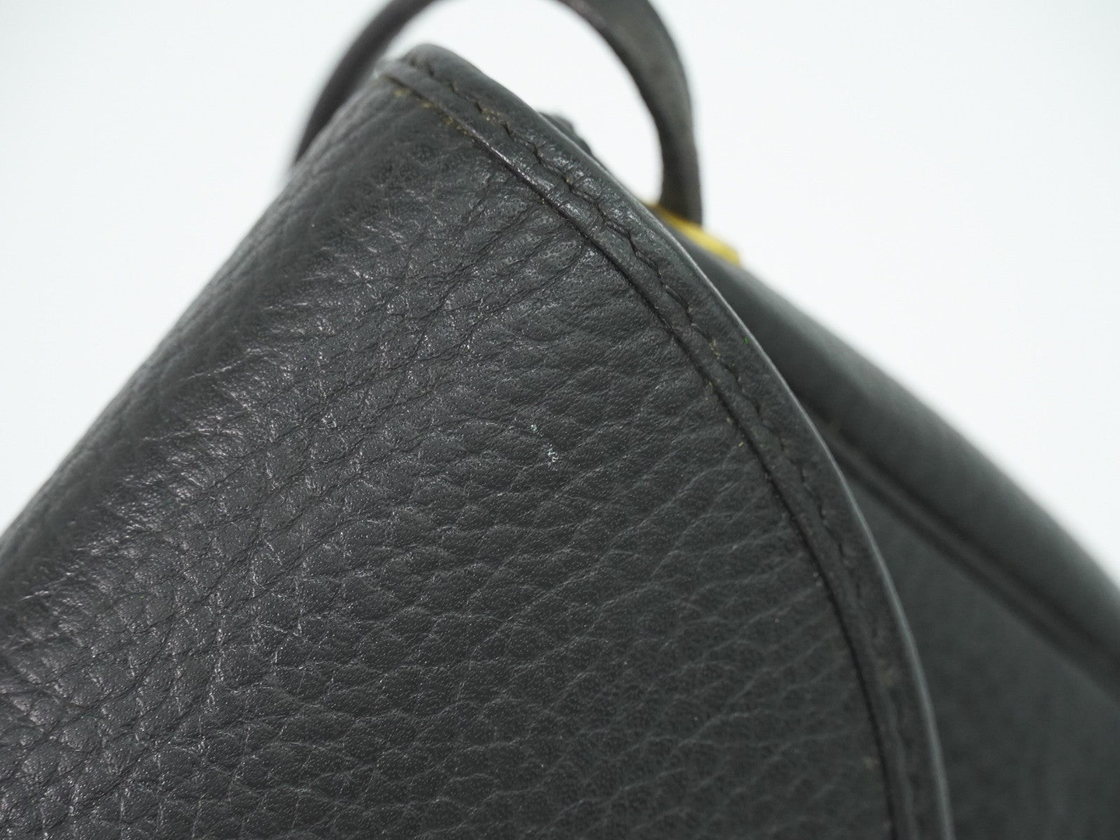 Christian Dior Vintage Shoulder Bag Leather, Black, Leather, Shoulder Bag
