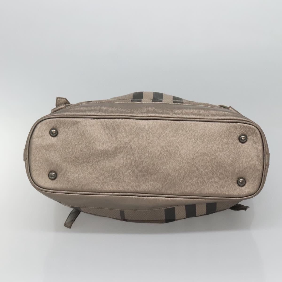 Burberry Nova Check Tote Canvas and Leather, GRAY, CANVAS, Tote bag