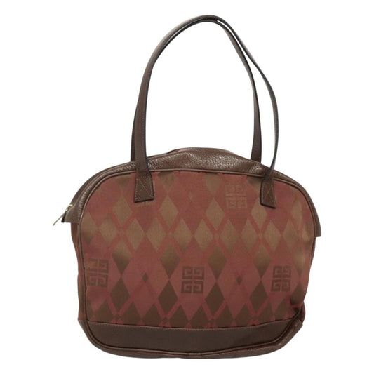 Givenchy Antigona Bag Canvas and Leather, BROWN, CANVAS, Handbag