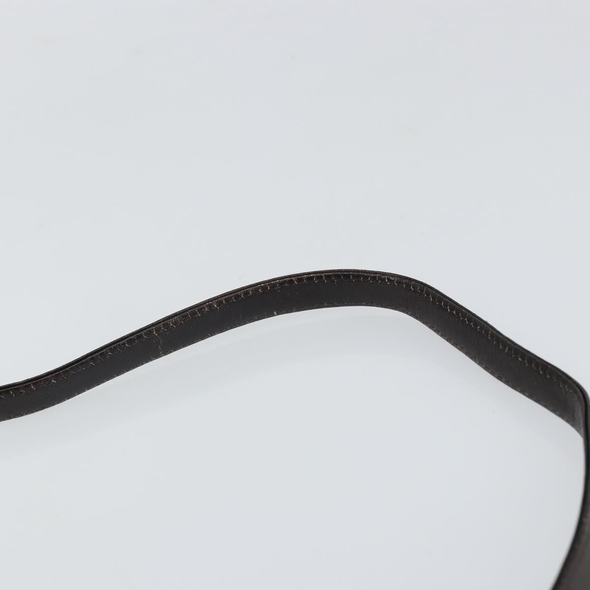 Christian Dior Vintage Trotter Shoulder Bag Canvas, BEIGE, CANVAS, Shoulder bag