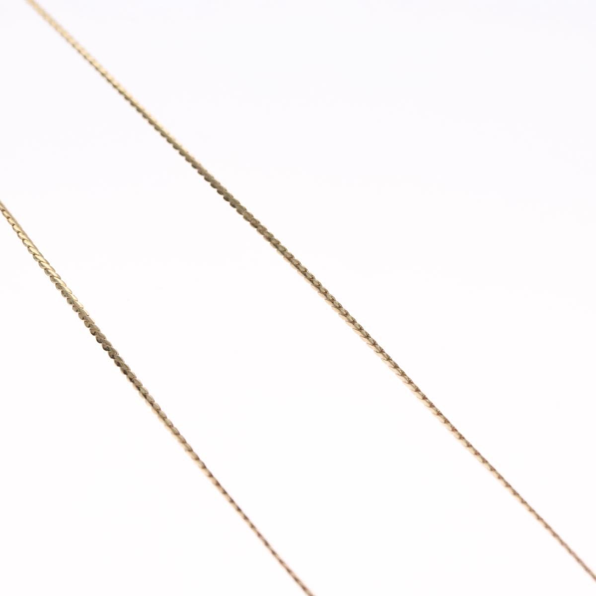 Christian Dior Collar Necklace Metal with Faux Pearls, GOLD, METAL, Necklace