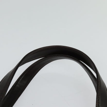 Burberry Vintage Tote Leather, BROWN, LEATHER, Tote bag