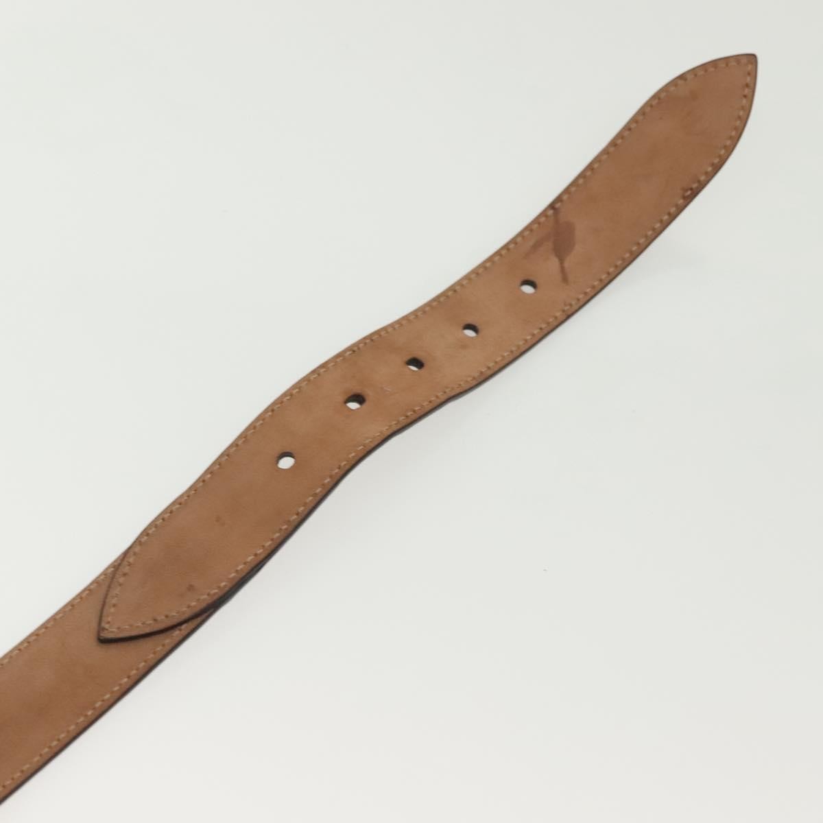 Gucci Sherry Line Belt Leather, BROWN, LEATHER, Belts
