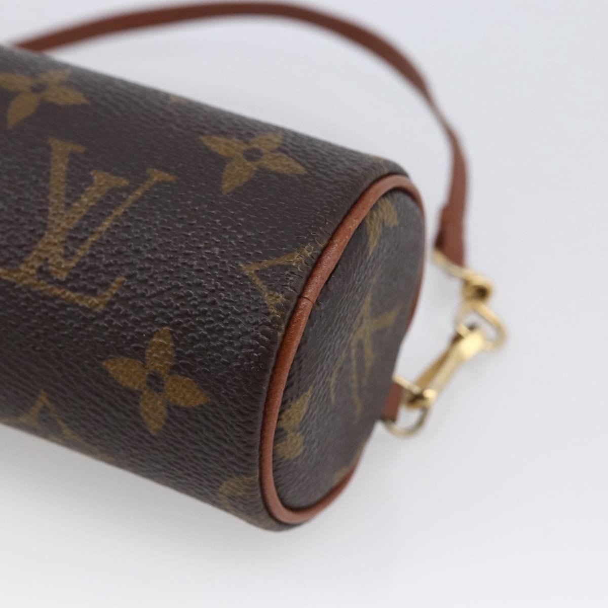 Louis Vuitton Papillon Pochette Monogram Canvas, BROWN, CANVAS, Clutche & pouche