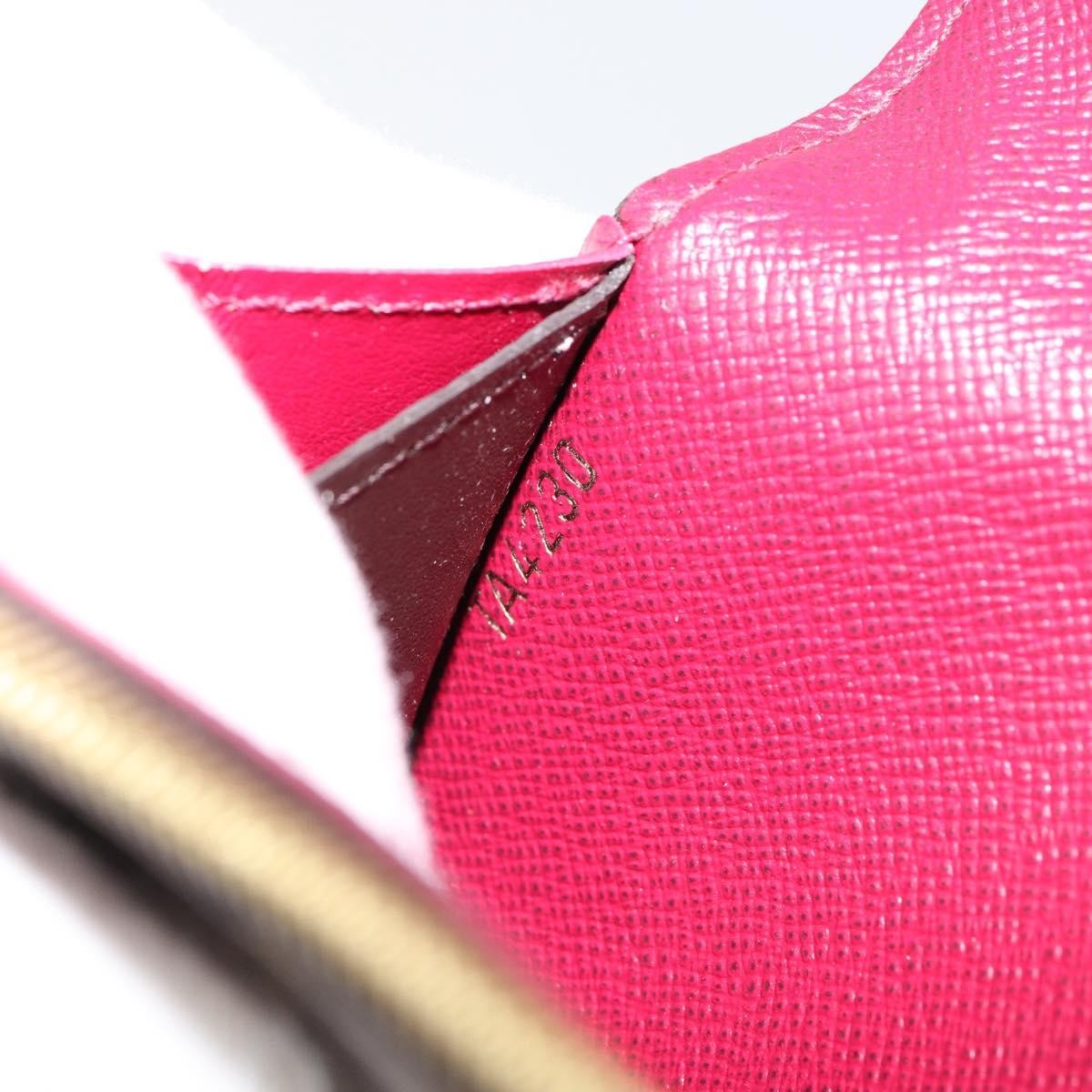 Louis Vuitton Emilie Wallet Monogram Canvas, BROWN, CANVAS, Wallets