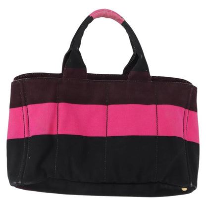 Prada Canapa Tote Canvas, PINK, CANVAS, Tote bag