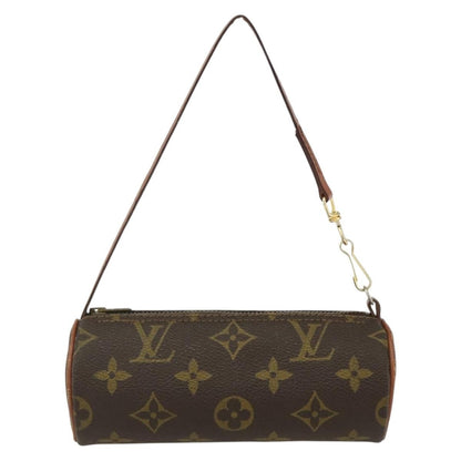 Louis Vuitton Papillon Pochette Monogram Canvas, BROWN, CANVAS, Clutche & pouche