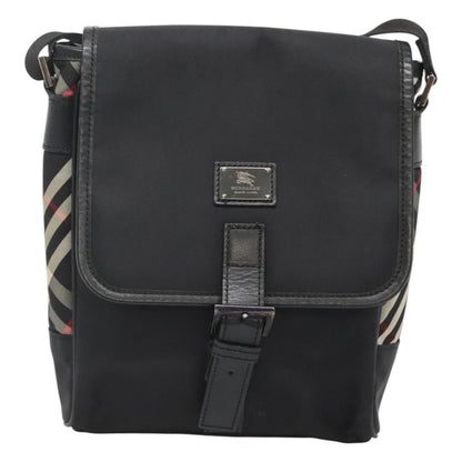 Burberry Vintage Crossbody Bag Nylon, BLACK, NYLON, Shoulder bag