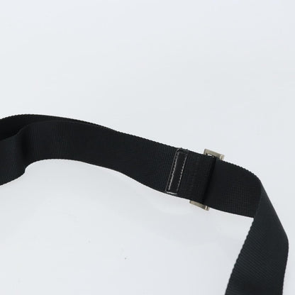 Prada Flat Messenger Bag Tessuto, BLACK, NYLON, Shoulder bag