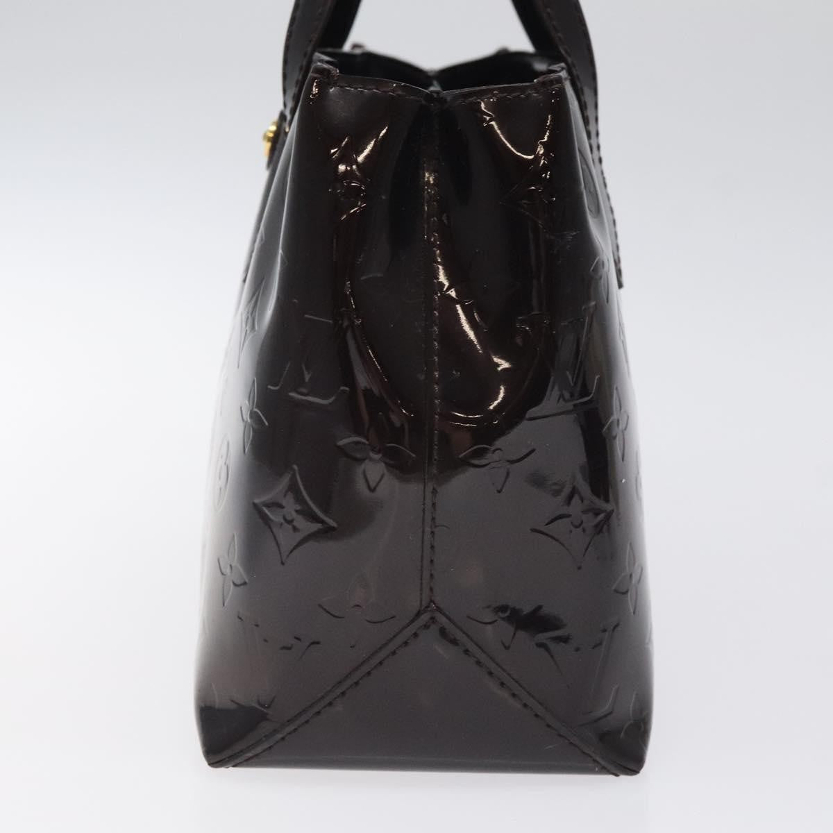 Louis Vuitton Wilshire Handbag Monogram Vernis, BURGUNDY, PATENT_LEATHER, Handbag