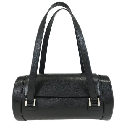 Bvlgari B.Zero1 Logomania Bag Leather, BLACK, LEATHER, Shoulder bag