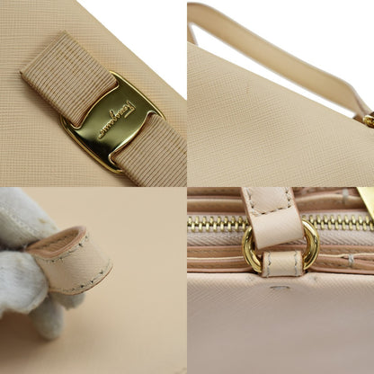 Salvatore Ferragamo Vara Bow Top Handle Convertible Tote Leather, PINK, LEATHER, Handbag