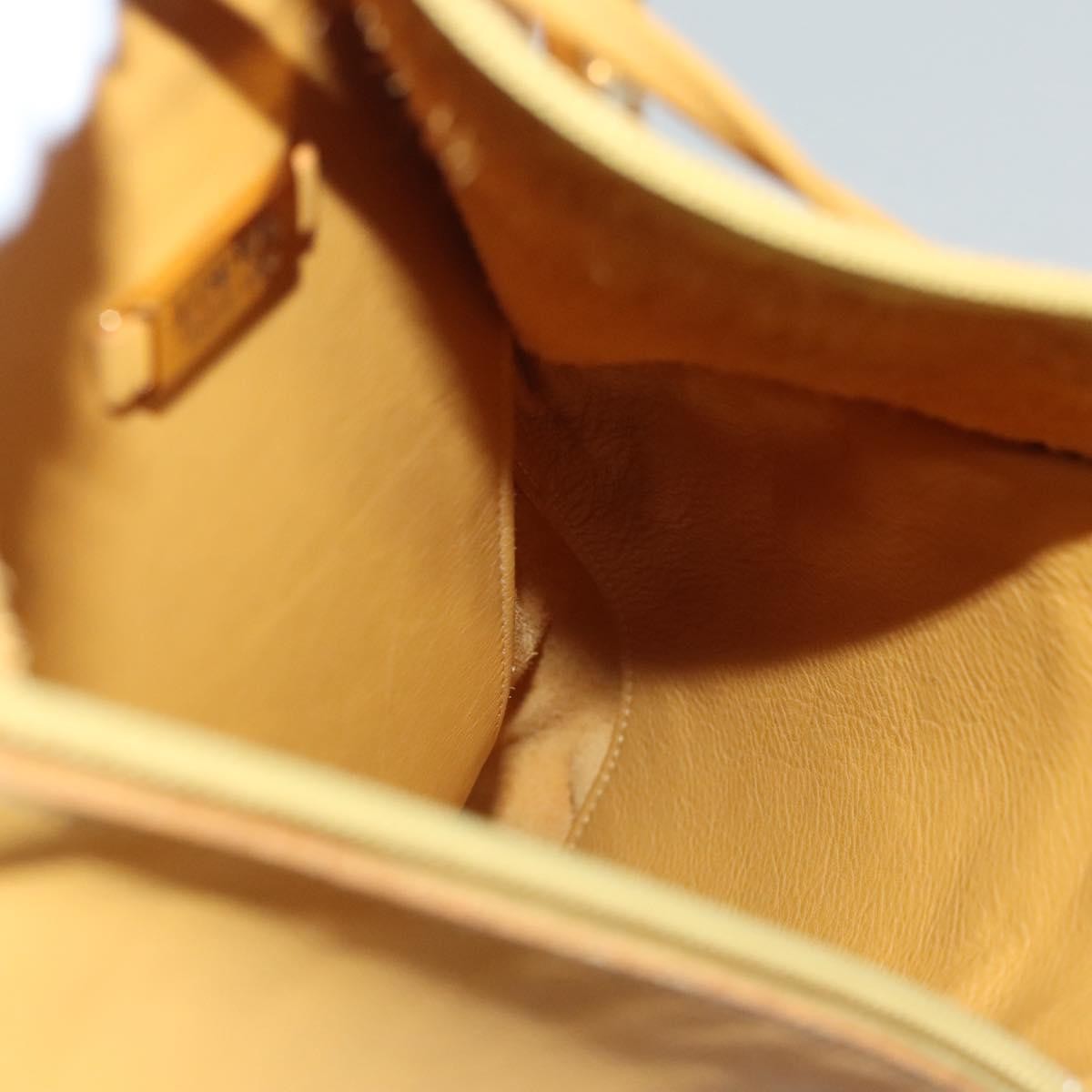 Loewe Anton Sling Bag Leather, YELLOW, LEATHER, Shoulder bag