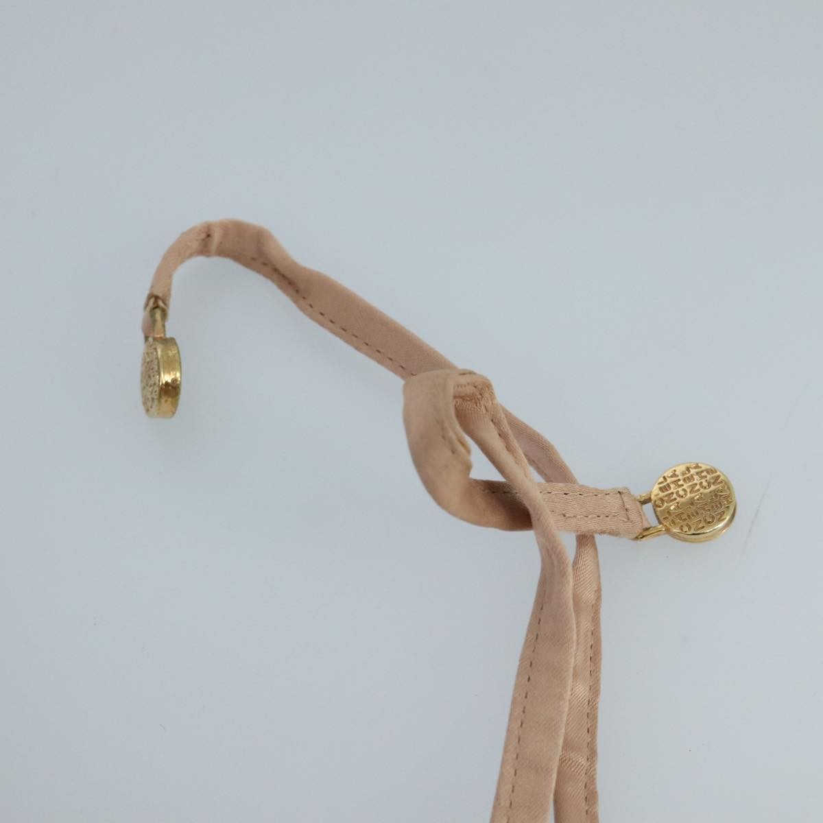 Chanel Vintage Drawstring Pouch Nylon, PINK, NYLON, Clutche & pouche