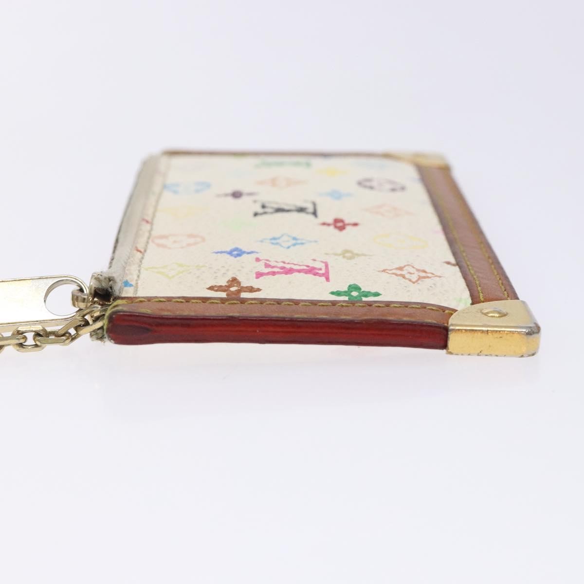 Louis Vuitton Pochette Clés Monogram Canvas, MULTICOLOUR, CANVAS, Wallets