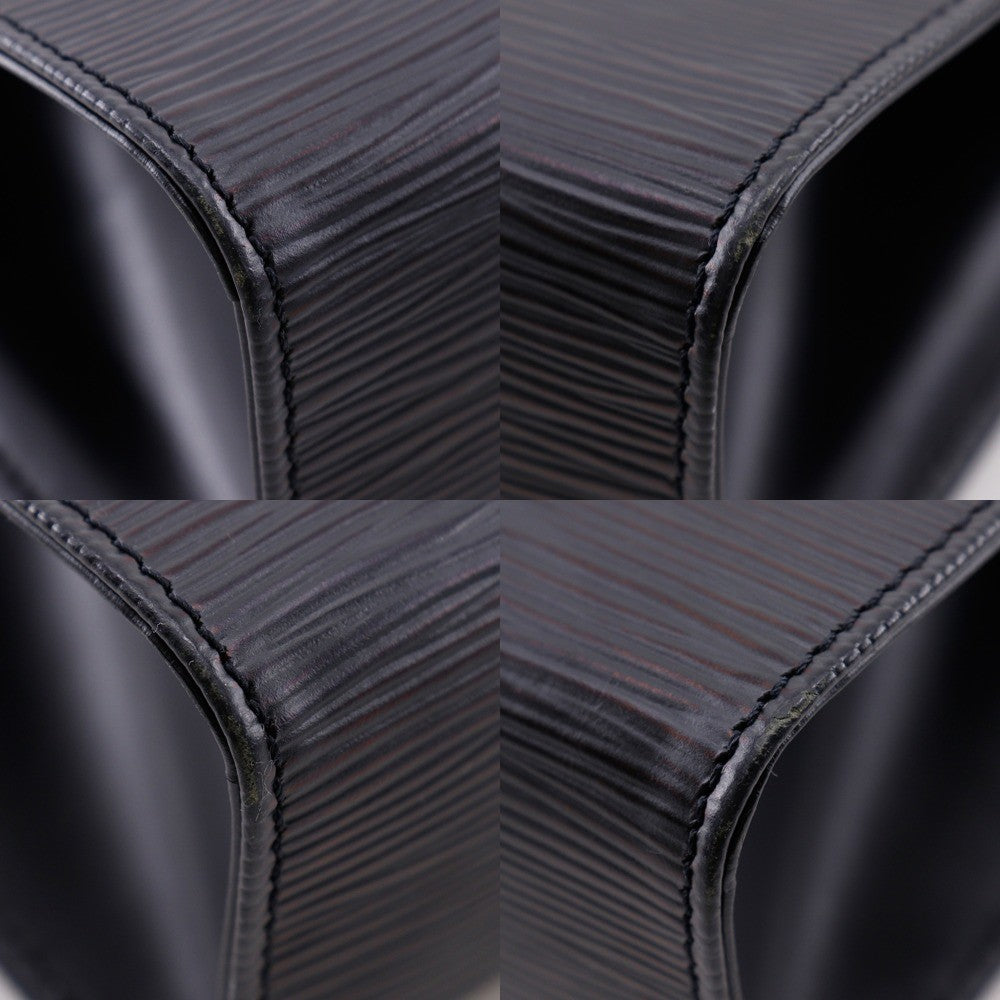 Louis Vuitton Dinard Handbag Epi Leather, BLACK, LEATHER, Shoulder bag